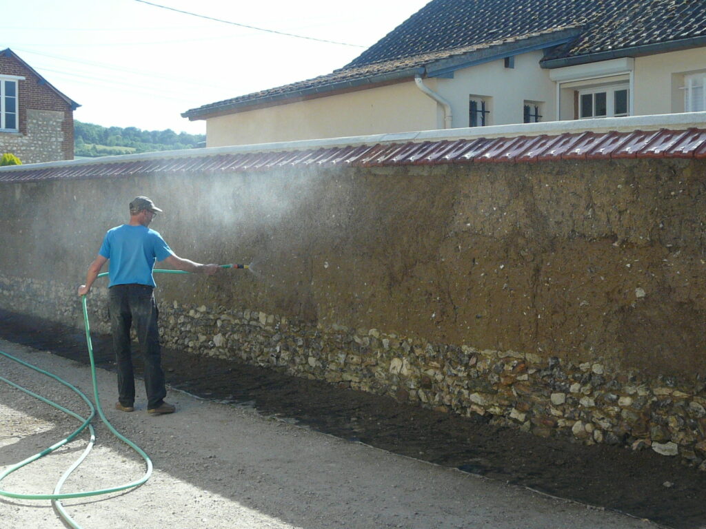 arrosage du mur